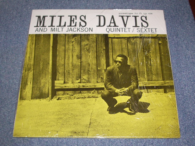 画像1: MILES DAVIS & MILT JACKSON  - QUINTET/SEXTET  /  GERMANY  Reissue Brand New Sealed LP