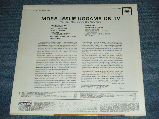 画像: LESLIE UGGAMS - MORE LESLIE UGGAMS ON TV  / 1963   US ORIGINAL STEREO  LP