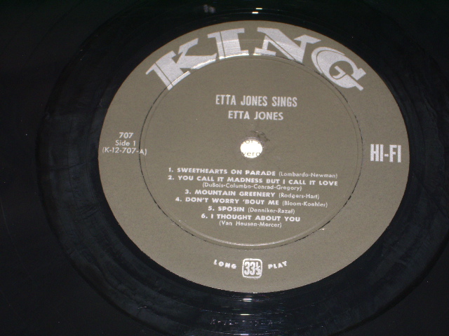 画像: ETTA JONES - ETTA JONES SINGS / 1960 US MONO REISSUE LP  