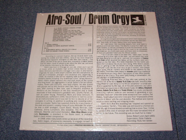 画像: A.K.SALIM - AFRO-SOUL / DRUM ORGY / US Reissue Sealed LP