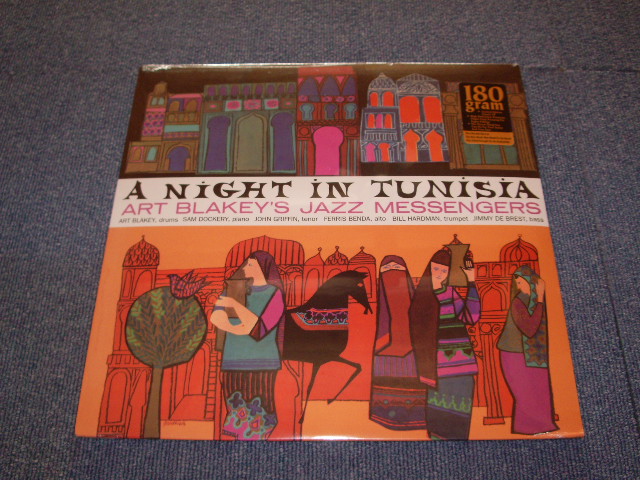 画像1: ART BLAKEY And THE JAZZ MESSENGERS - A NIGHT IN TUNISIA  ( 180 Glam Heavy Weight ) /  US Reissue 180 Glam Heavy Weight Sealed LP