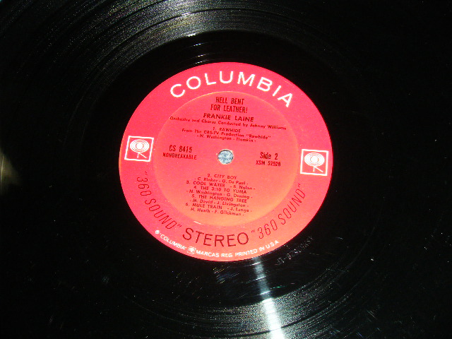 画像: FRANKIE LAINE - HELL BENT FOR LEATHER!  / 1962 US ORIGINAL 360 SOUND Label STEREO  LP 