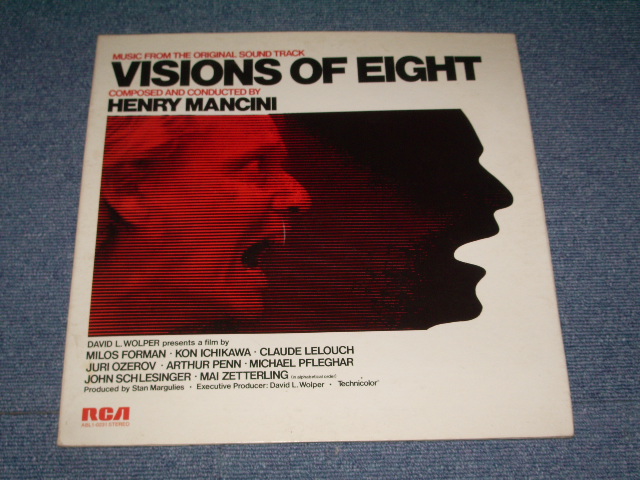 画像1: ost HENRY MANCINI - VISIONS OF EIGHT ( With AUTOGRAPHED SIGNED ) / 1973 US ORIGINAL LP 