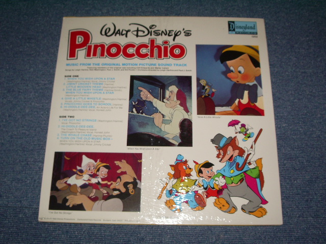 画像: DISNEY OST - PINOCCHIO / US ORIGINAL Sealed LP  
