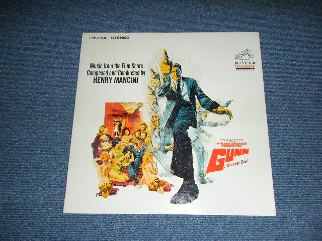 画像1: OST/ HENRY MANCINI  With BUD SHANK  - GUNN  / 1967 US ORIGINAL Sereo LP 