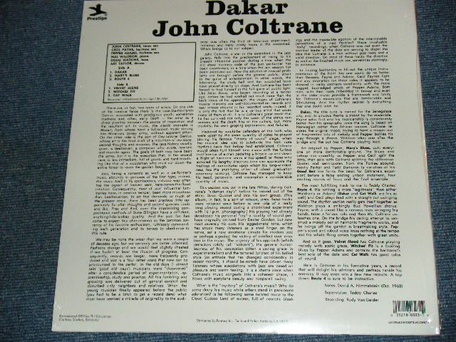 画像: JOHN COLTRANE  - DAKAR  / 1989 US  Reissue Sealed LP