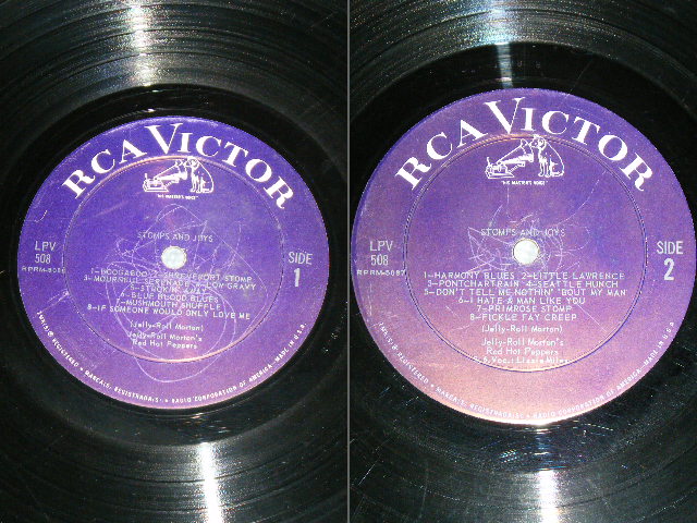 画像: JELLY ROLL MORTON - STOMPS AND JOYS / 1965 US ORIGINAL MONO Used LP