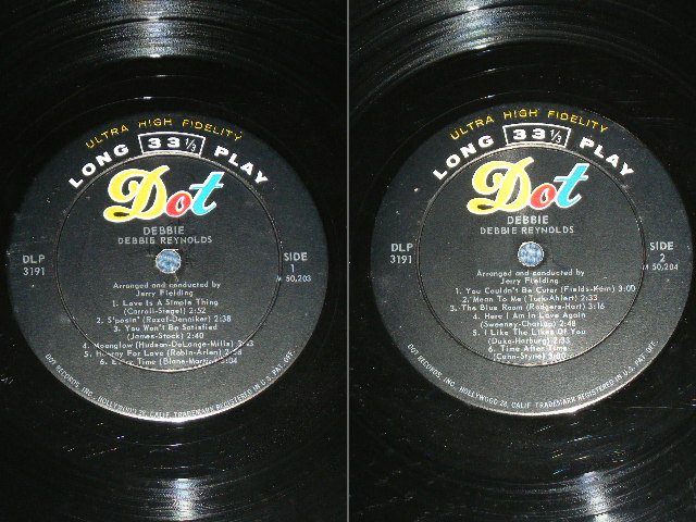 画像: DEBBIE REYNOLDS - DEBBIE / 1959 US ORIGINAL MONO LP 