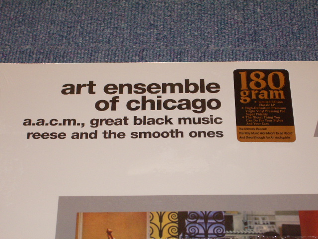 画像: ART ENSEMBLE OF CHICAGO -  actuel 2 GREAT BLACK MUSIC 'REESE AND THE SMOOTH ONES' ( 180 Glam Heavy Weight ) /  US(?) Reissue 180 Glam Heavy Weight Sealed LP