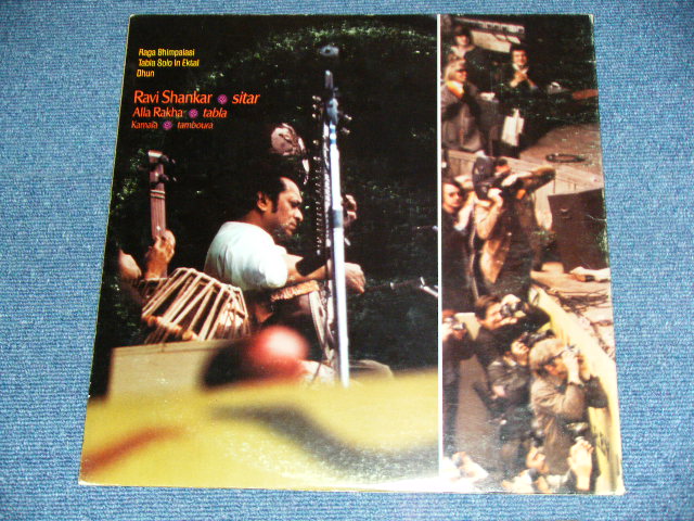 画像: RAVI SHANKAR - AT THE MONTEREY INTERNATIONAL POP FESTIVAL( Ex+/Ex++) /  1967 US ORIGINAL STEREO  Used LP