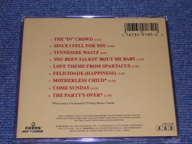 画像: RAMSEY LEWIS TRIO - THE IN CROWD / 1990 US used CD  