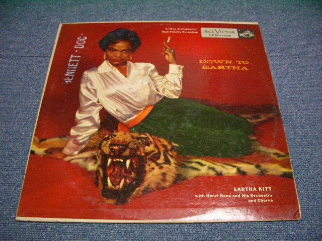 画像1: EARTHA KITT - DOWN TO EARTHA /1955 US MONO ORIGINAL LP  
