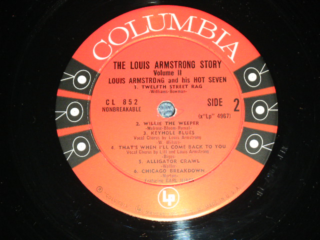 画像: LOUIS ARMSTRONG - THE LOUIS ARMSTRONG STORY VOL.2  / 1956 US  MONO  LP  