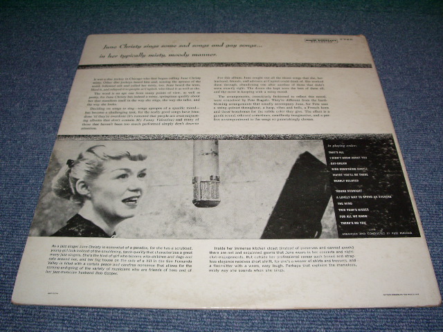 画像: JUNE CHRISTY - THE MISTY MISS CHRISTY ( Ex++/Ex++ ) / 1956 US ORIGINAL "1st Press TURQUOICE Label" MONO Used LP 