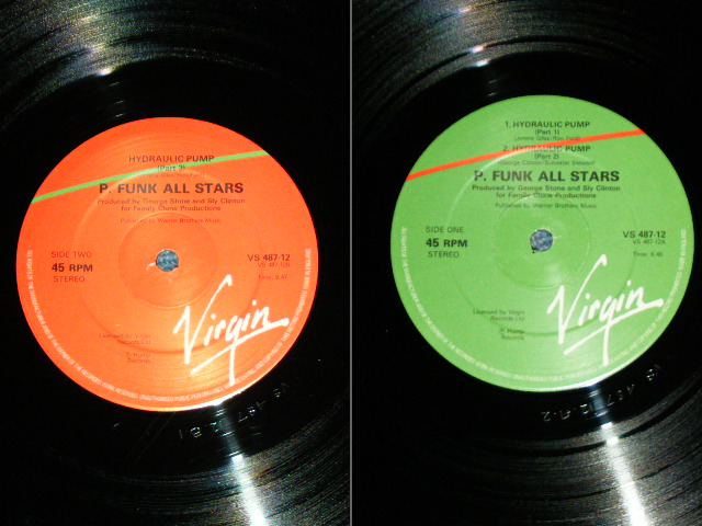 画像: P-FUNK ALL STARS  - HYDRAULIC PUMP / 1980's   UK ORIGINAL Used 12" Single 