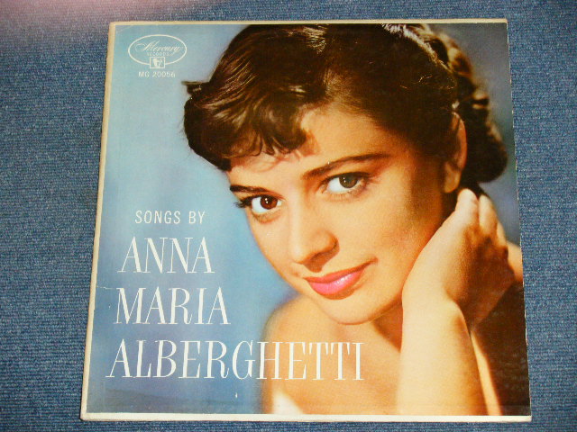画像1: ANNA MARIA ALBERGHETTI - SONGS BY ( Ex++/Ex+++ ) / 1955 US ORIGINAL MONO  LP