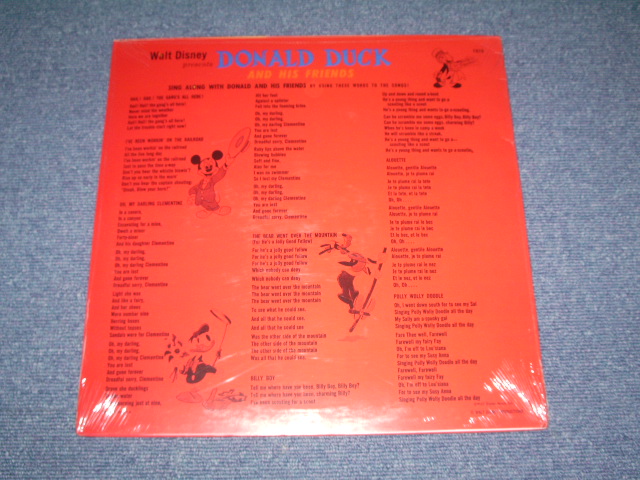 画像: DISNEY Presents - DONALD DUCK AND HIS FRIENDS / US ORIGINAL Sealed LP