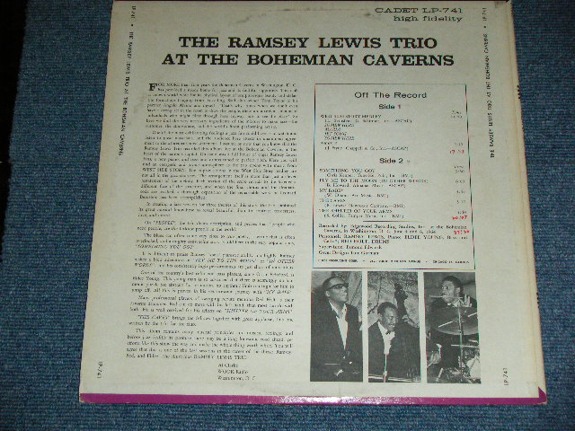 画像: RAMSEY LEWIS TRIO - AT THE BOHEMIAN CAVERNS  / 1964 US "2nd Press Label" STEREO Used  LP