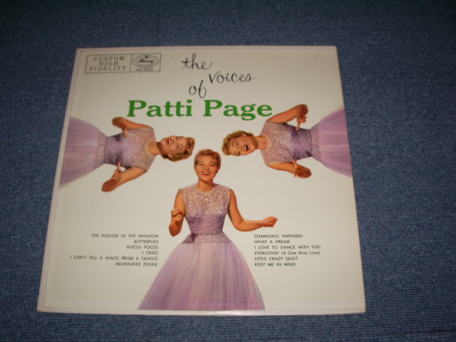 画像1: PATTI PAGE - THE VOICES OF PATTI PAGE /1955 US ORIGINAL MONO LP