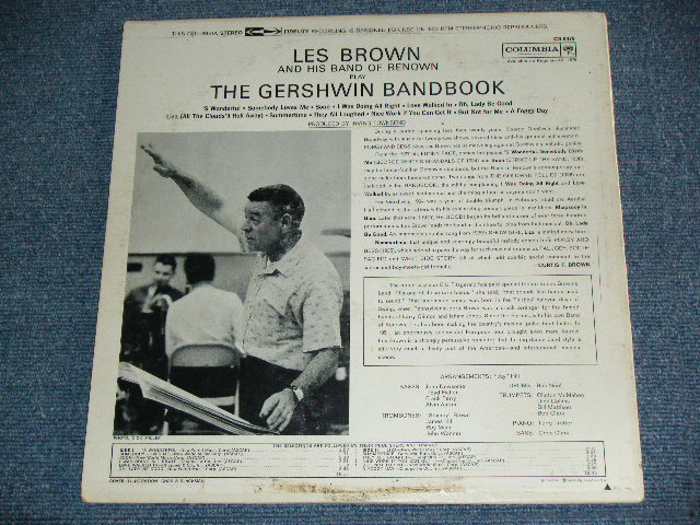 画像: LES BROWNI  - THE GERSHWIN BANDBOOK /  1961 US ORIGINAL 6 EYE'S Label STEREO  LP  