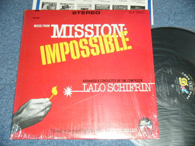 画像1: TV OST ( LALO SCHIFRIN ) - MISSION : IMPOSSIBLE ( MINT/MINT- )  / 1967 US ORIGINAL STEREO Used LP 