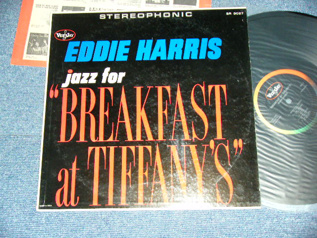 画像1: EDDIE HARRIS - JAZZ FOR "BREAKFAST AT TIFFANY'S" / 1961 US ORIGINAL STEREO Used LP 