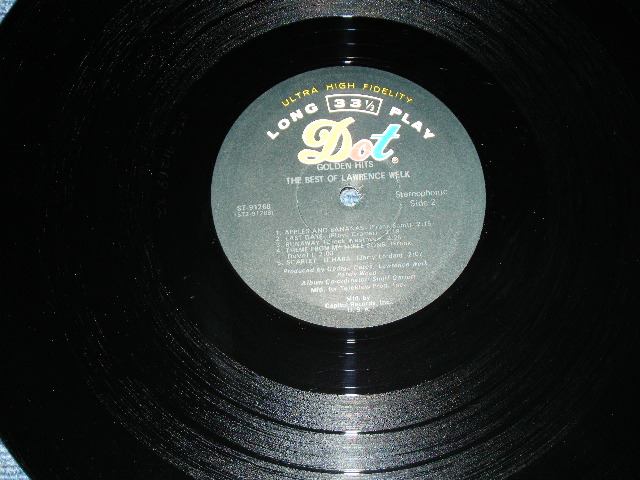 画像: LAWRENCE WELK - GOLDEN HITS THE BEST OF / 1967 US ORIGINAL RECORD CLUB Relaesed Version STEREO  LP 