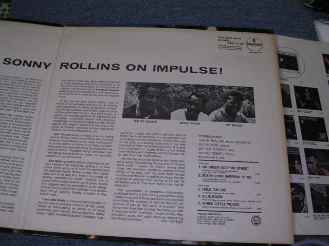 画像: SONNY ROLLINS - ON IMPULSE! / 1966? US ORIGINAL (RECORD CLUB RELEASE ) STEREO LP