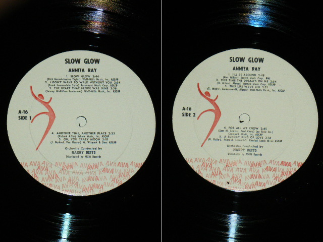 画像: ANNITA RAY - SLOW GLOW / 1962 US ORIGINAL MONO LP