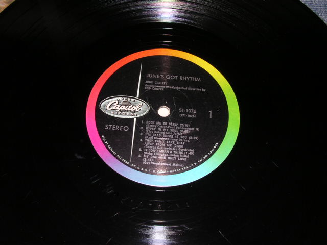 画像: JUNE CHRISTY - JUNE'S GOT RHYTHM (Ex/Ex++)/ 1958 US ORIGINAL STEREO LP 