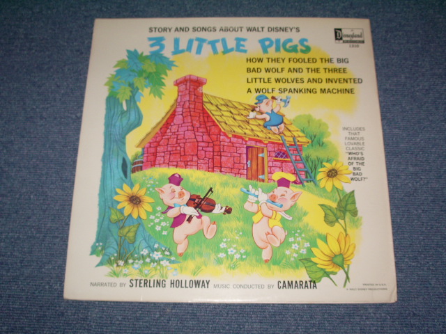 画像: DISNEY Presents - 3 LITTLE PIGS / US ORIGINAL Used LP  