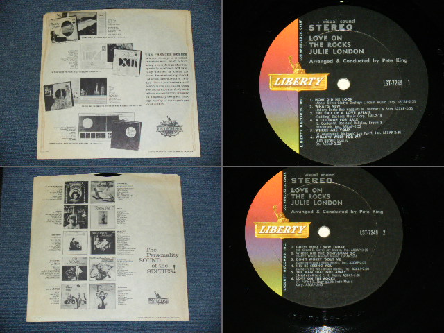 画像: JULIE LONDON - LOVE ON THE ROCKS( Ex-/Ex+++ Looks:Ex++ ) / 1963 US ORIGINAL STEREO LP