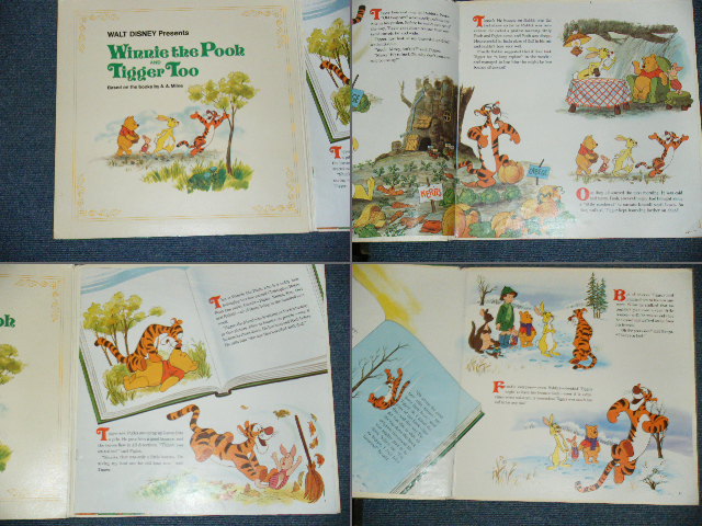 画像: DISNEY OST - WINNIE THE POOH AND TIGGER TOO / 1974 US ORIGINAL LP  