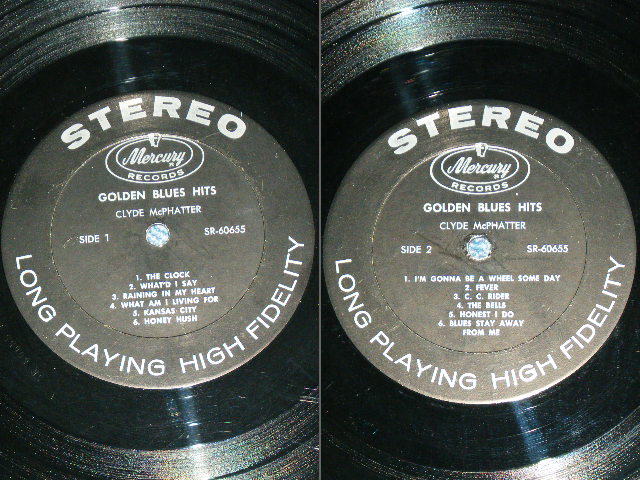 画像: CLYDE McPHATTER(DRIFTERS/DOMINOS) - GOLDEN BLUES HITS /1961 US ORIGINAL STEREO Used LP 