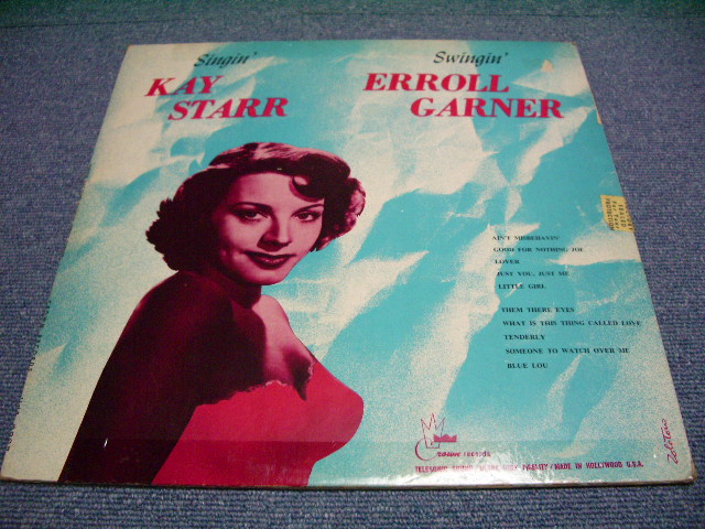 画像: KAY STARR & ERROLL GARNER - SINGIN' KAY STARR SWINGIN' ERROLL GARNER / 1957 2nd ISSUE "REISSUE OF '56 RELEASE MODERN LMP-1203" 