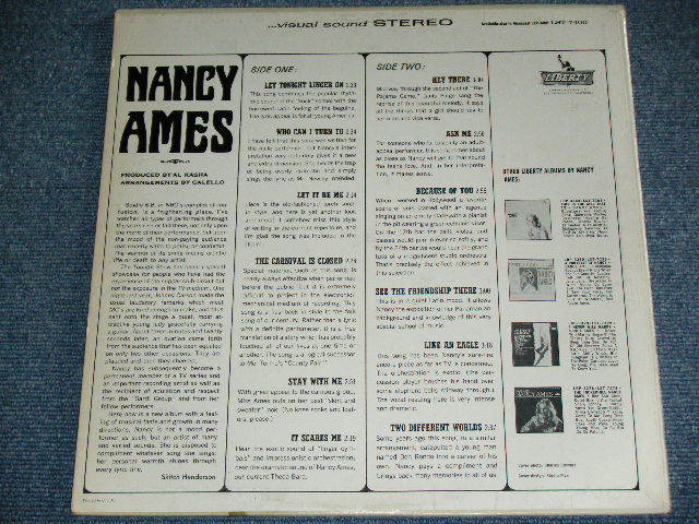 画像: NANCY AMES - LET IT BE ME  ( Ex+/Ex++ ) / 1965 US ORIGINAL STEREO LP 