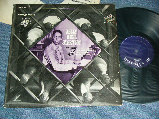 画像1: JELLY ROLL MORTON - STOMPS AND JOYS / 1965 US ORIGINAL MONO Used LP