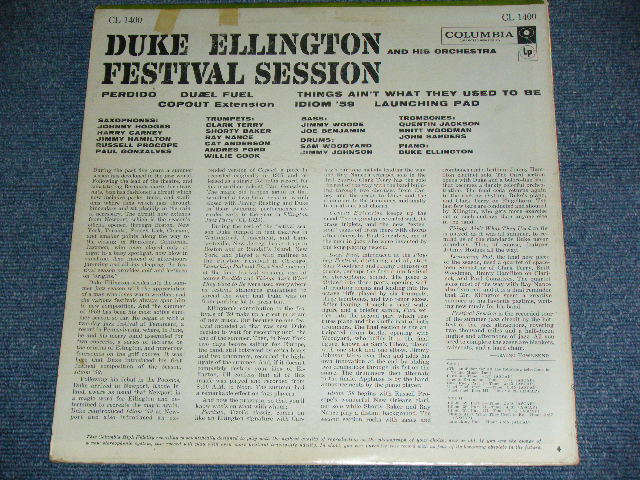 画像: DUKE ELLINGTON -  FESTIVAL SESSION / 1960 US ORIGINAL 6 EYES Label MONO LP 