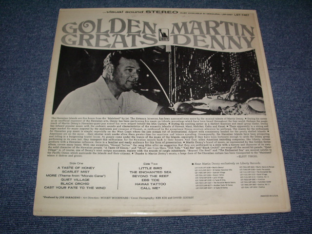 画像: MARTIN DENNY - GOLDEN GREATS (Ex/Ex++ Looks:Ex+) / 1966 US AMERICA ORIGINAL STEREO Used LP  