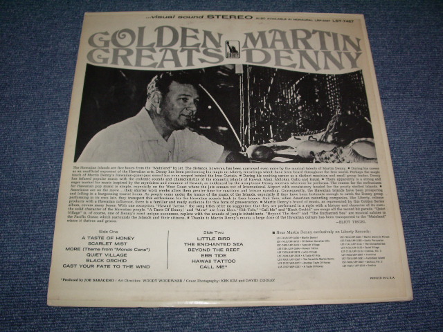 画像: MARTIN DENNY - GOLDEN GREATS/ 1966 US ORIGINAL STEREO  LP  