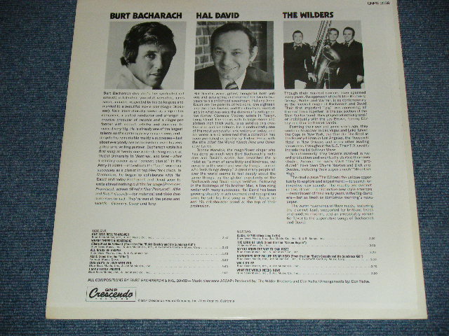 画像: THE WILDERS - THE BEST OF BURT BACHARACH & HAL DAVID / 1970 US ORIGINAL LP 