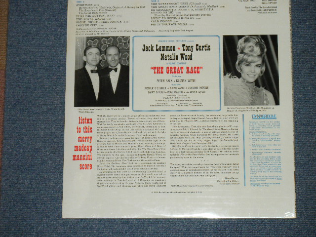 画像: V.A. OST ( HENRY MANCINI )  - THE GREAT RACE / 1965 US ORIGINAL Brand New SEALED Mono LP Found Dead Stock 