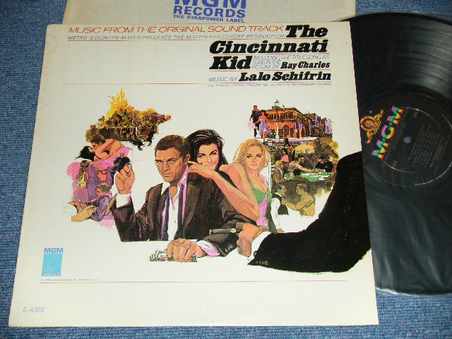 画像1: V.A. OST ( by LALO SCHIFRIN, RAY CAHRLES ) - THE CINCINNATI KID  / 1965 US ORIGINAL Used  LP  