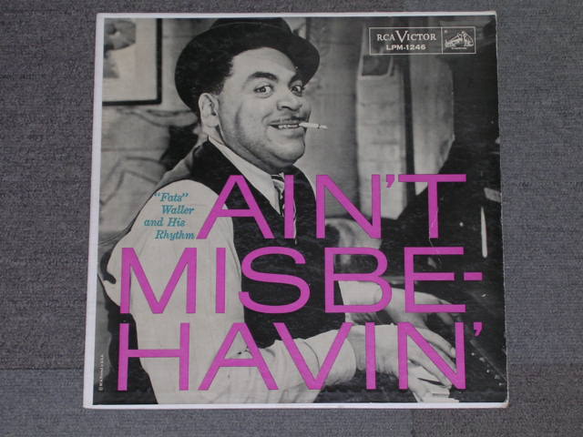 画像1: FATS WALLER and His Rhythms - AIN'T MISBEHAVIN' / 1956 US ORIGINAL MONO LP