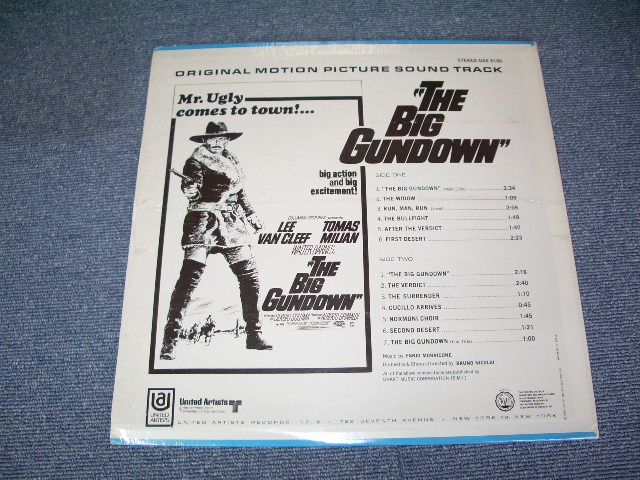 画像: ost ENNIO MORRICONE & BRUNO NICOLAI -THE BIG GUNDOWN /1967 US ORIGINAL SEALED LP