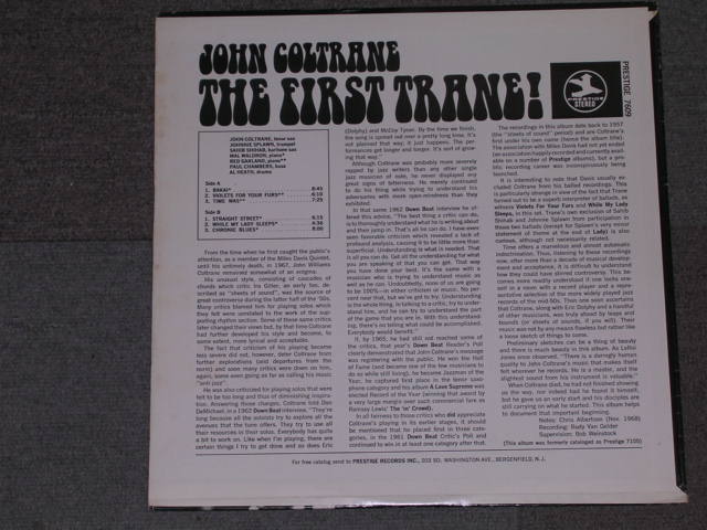 画像: JOHN COLTRANE - THE FIRST TRANE! / 1969 US ORIGINAL   LP 