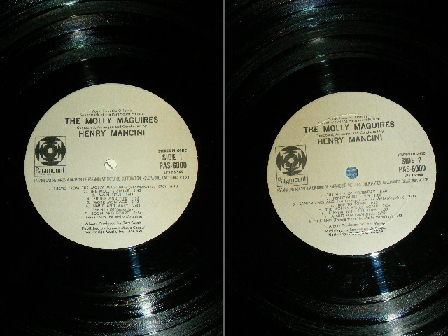 画像: OST/ HENRY MANCINI -  THE MOLLY MAGUIRES / 1970 US ORIGINAL LP 