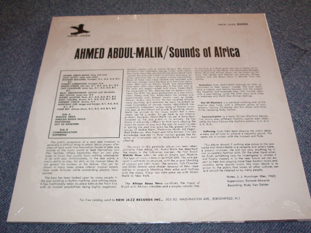 画像: AHMED ABDUL-MALIK - SOUNDS OF AFRICA / US Reissue Sealed LP