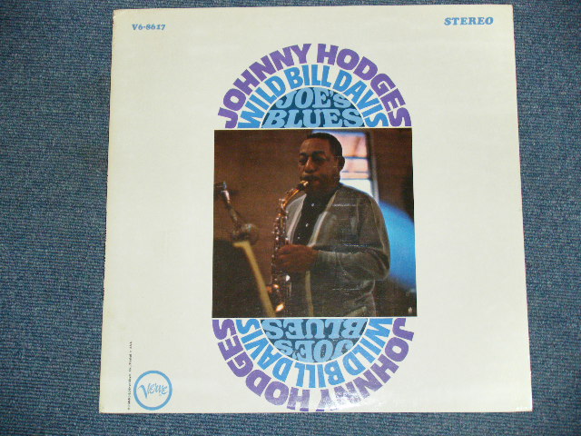 画像1: JOHNNY HODGES + WILD BILL DAVIS - JOE'S BLUES / 1965 US ORIGINAL STEREO LP  