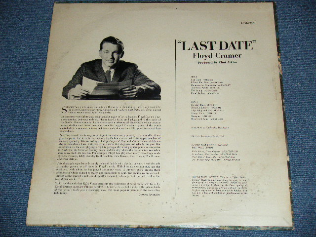 画像: FLOYD CRAMER - YOUR LAST GOODBYE : AMERICA'S BIGGEST SELLING PIANIST (Ex-/Ex++ Looks:Ex+ STEAROFC ) / 1961 US AMERICA ORIGINAL MONO Used LP 